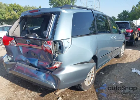 2009 Toyota Sienna Limited из США, поврежденный, VIN 5TDZK22C09S251101
